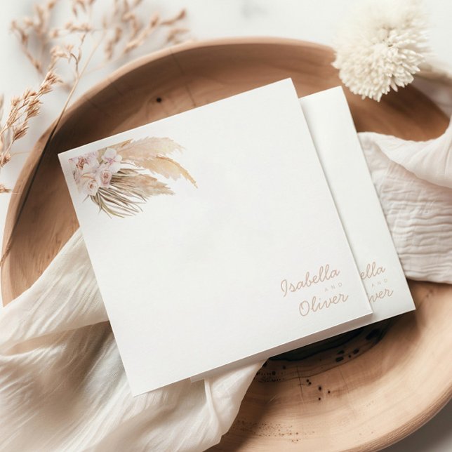 Pampas Grass Napkins Serviette (Von Creator hochgeladen)