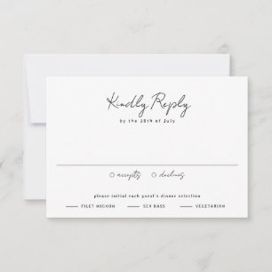 Pampas Grass Neutrale Wüste Landschaft Boho Weddin RSVP Karte