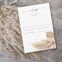 Pampas Grass Palm Wasserfarbe