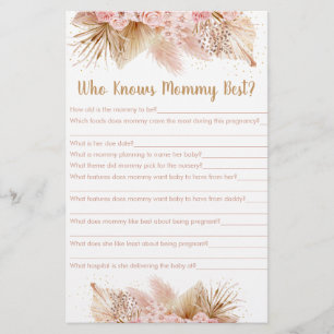 Pampas Grass Pink Floral, die Mommy Best Game kenn