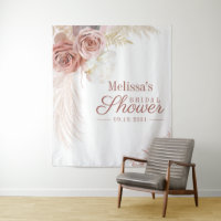 Pampas Grass Tan Brautparty Hintergrund