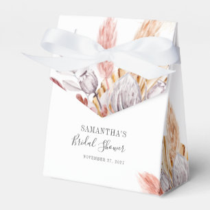 Pampas Grass Terracotta Botanisches Brautparty Geschenkschachtel