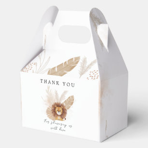 Pampas niedlich Lion Babydusche Geschenkschachtel