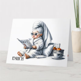 Pamper dich selbst karte