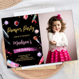 Pamper Pamper Pier Photo Rose Invitations Annivers