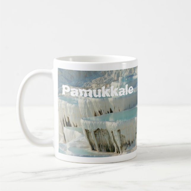 Pamukale Limestone Tasse (Links)