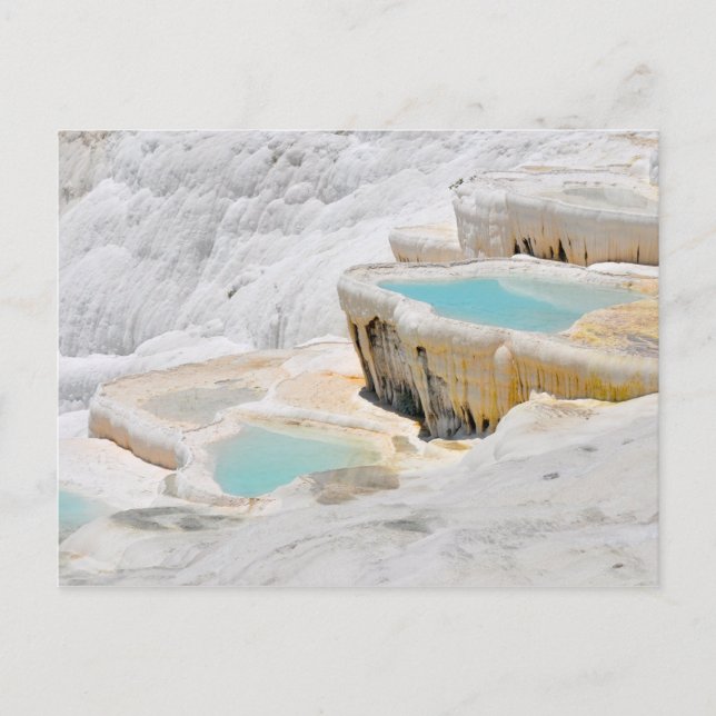Pamukkale-Turbinentourismus Postkarte (Vorderseite)