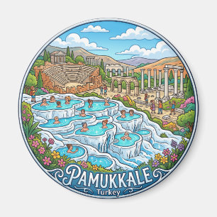 Pamukkale Türkei Magnet