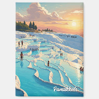 Pamukkale Türkei Reisen Postkarte