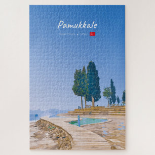 Pamukkale, Türkei - Thermische Becken