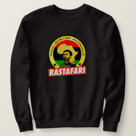 PAN-AFRICAN-ALLIANCE Africa Jah Rastafari Sweater  Sweatshirt