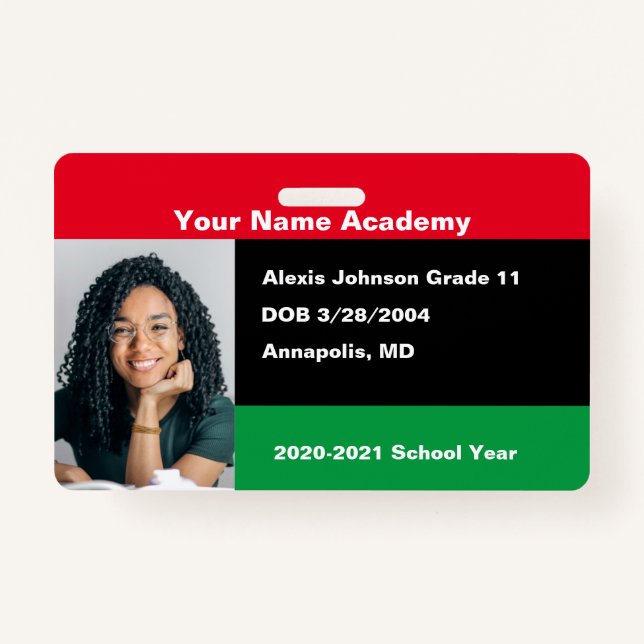Pan African Do It You yourself Homeschool Abzeiche Ausweis (Vorderseite)