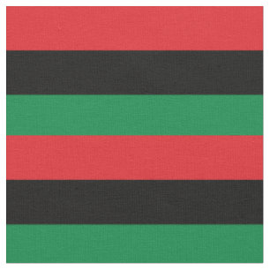 Pan African Flag African American Symbol Stoff