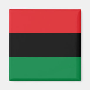 Pan African Flag, Happy Kwanzaa Magnet