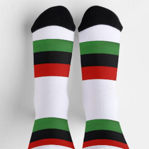 Pan African Flag Socks Socken