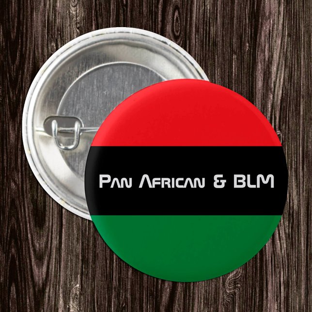 Pan African Flag & Unia Symbol / Sport Fan Button (Von Creator hochgeladen)