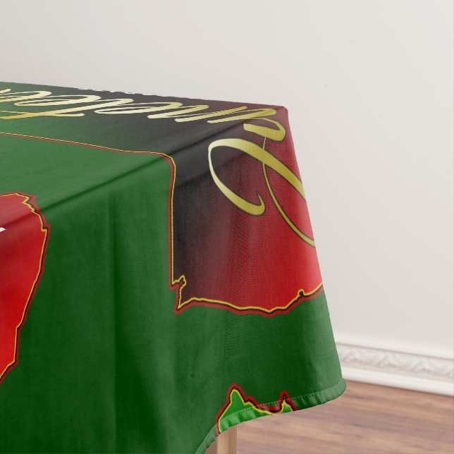 Pan African, Juneteent Tablecloth Tischdecke (Beispiel)