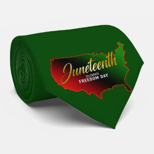 Pan African, Juneteenth Neck Tie Krawatte