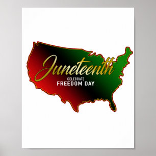 Pan African, Juneteenth Poster