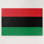 Pan African UNIA Flag<br><div class="desc">Die panafrikanische Flagge - auch bekannt als UNIA-Fahne,  afroamerikanische Flagge,  Black Liberation Flag und verschiedene andere Namen - ist eine dreifarbige Flagge,  die aus drei gleichen horizontalen Streifen von (von oben nach unten) rot,  schwarz und grün besteht.</div>