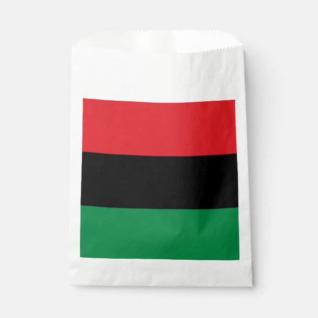 Pan African UNIA Flag Geschenktütchen (Vorderseite)