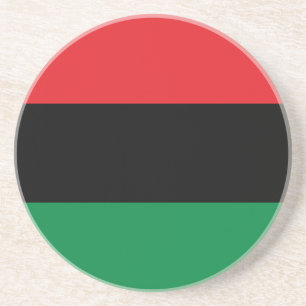Pan African UNIA Flag Getränkeuntersetzer