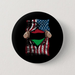 Pan African Unia Flag Loyal Afro-americans Usa Gif Button