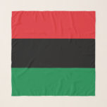 Pan African UNIA Flag Schal<br><div class="desc">Die panafrikanische Flagge - auch bekannt als UNIA-Fahne, afroamerikanische Flagge, Black Liberation Flag und verschiedene andere Namen - ist eine dreifarbige Flagge, die aus drei gleichen horizontalen Streifen von (von oben nach unten) rot, schwarz und grün besteht.</div>