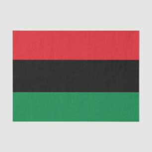 Pan African UNIA Flag Seidenpapier
