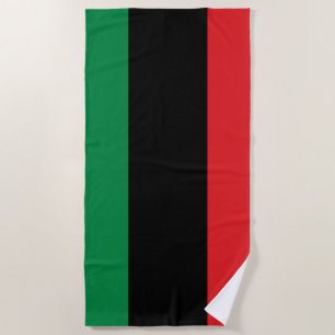 Pan African UNIA Flag Strandtuch