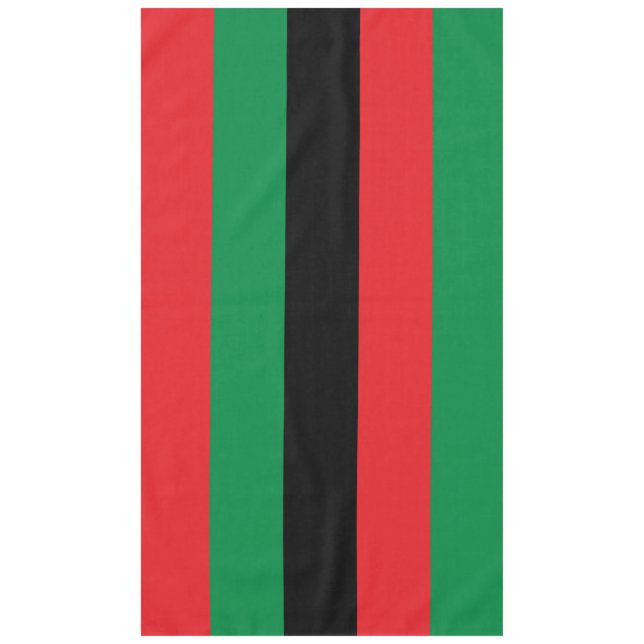 Pan African UNIA Flag Tischdecke (Vorderseite)