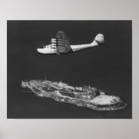 Pan American China Clipper fliegt über