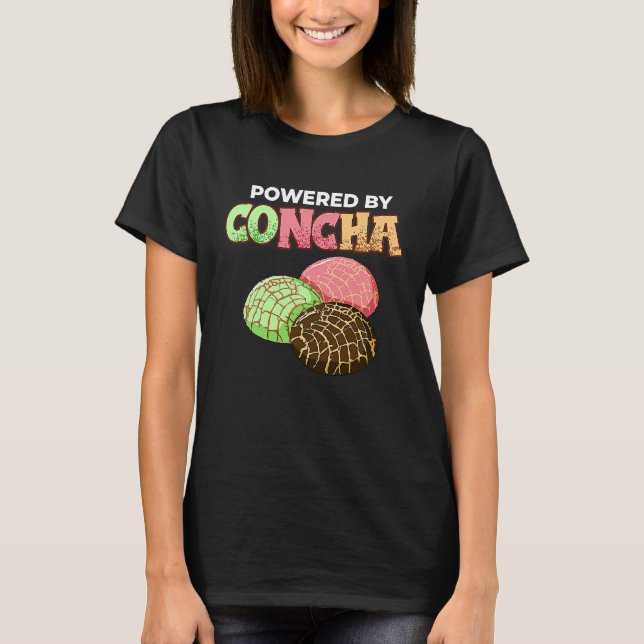 Pan Dulce Concha Mexican Bread T-Shirt (Vorderseite)