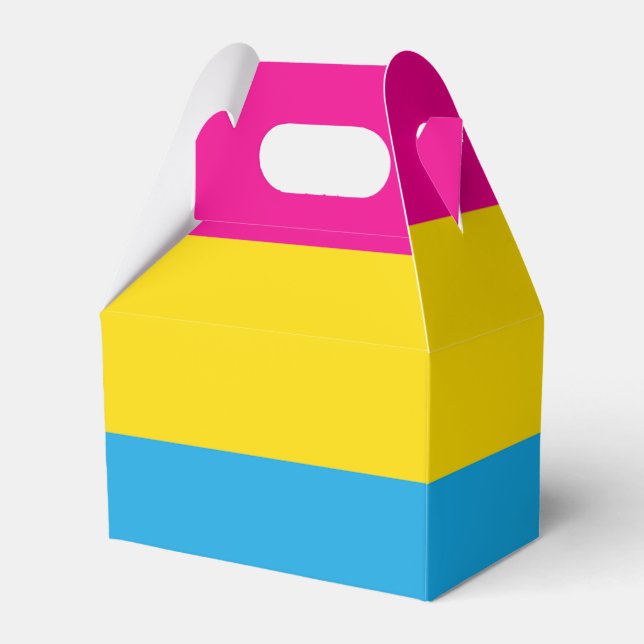 Pan Flag Geschenkschachtel (Vorderseite)