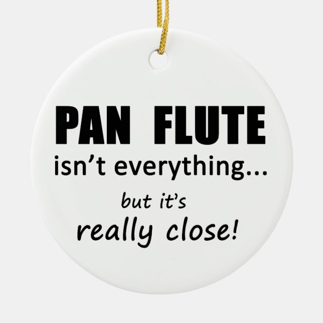 Pan Flute ist nicht alles Keramikornament (Vorne)