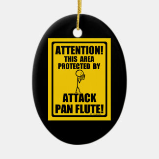 Pan Flute Keramik Ornament