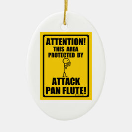 Pan Flute Keramikornament