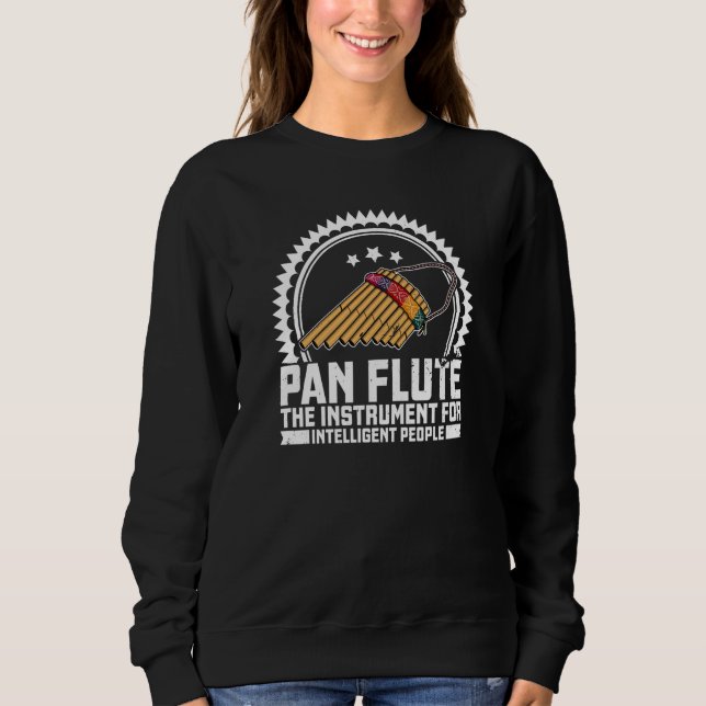 Pan Flute Musical Instrument  7 Sweatshirt (Vorderseite)