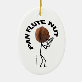 Pan Flute Nut Keramikornament