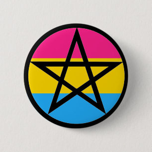 Pan Pagan Pride Button