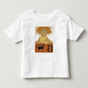 Pan-Pfeifer, Illustration von "Les Mythes" durch Kleinkind T-shirt