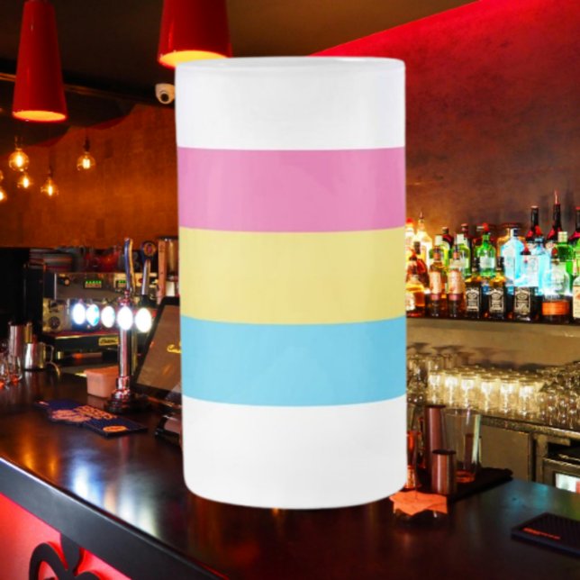 Pan Pride Frosted Becher Mattglas Bierglas (Von Creator hochgeladen)