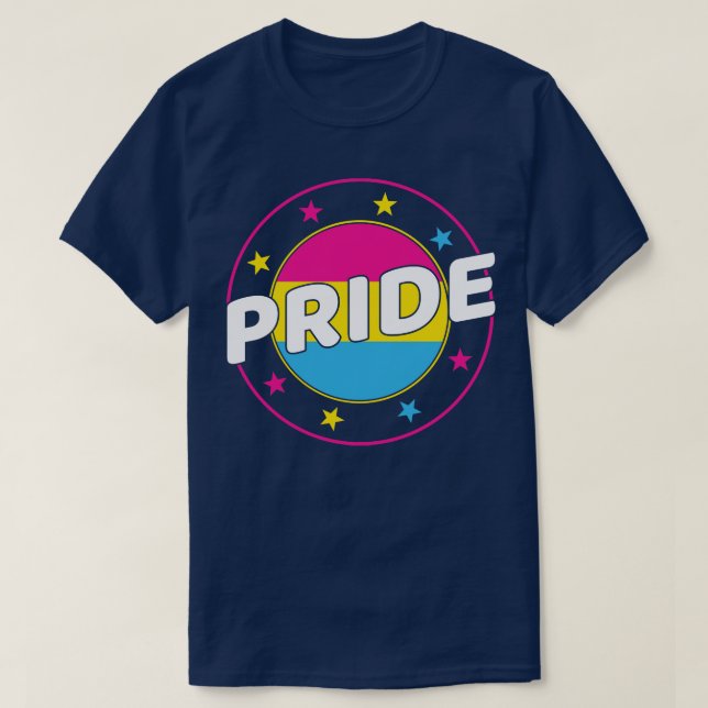 Pan Pride Pansexual Pride LGBTQ T-Shirt (Design vorne)