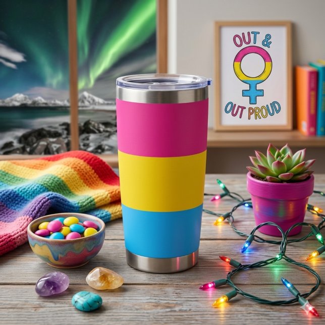 Pan Pride Thermal Tumbler Thermobecher (Von Creator hochgeladen)