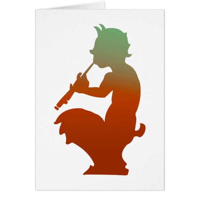 Pan Satyr Flöte flute (Vorne)