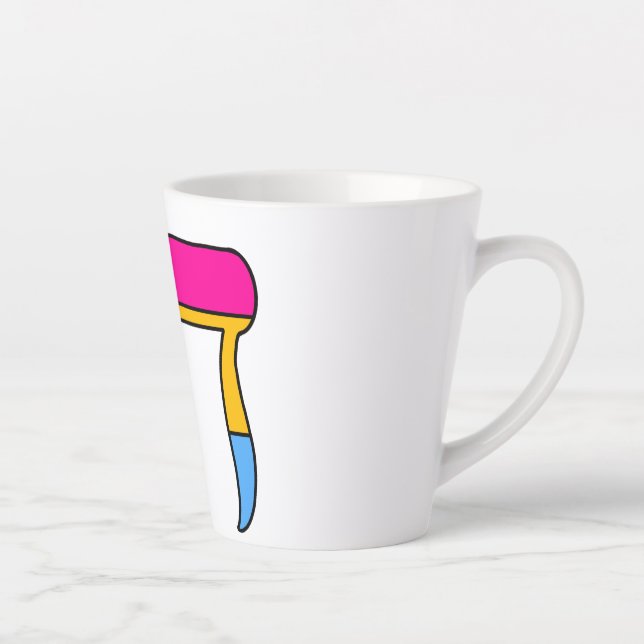 Pan-Stolz-Flagge Chai Milchtasse (Rechts)