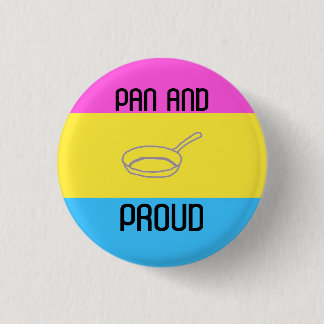 Pan und stolzes button
