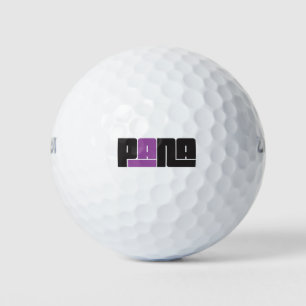 Pana Black und Lila Golfball