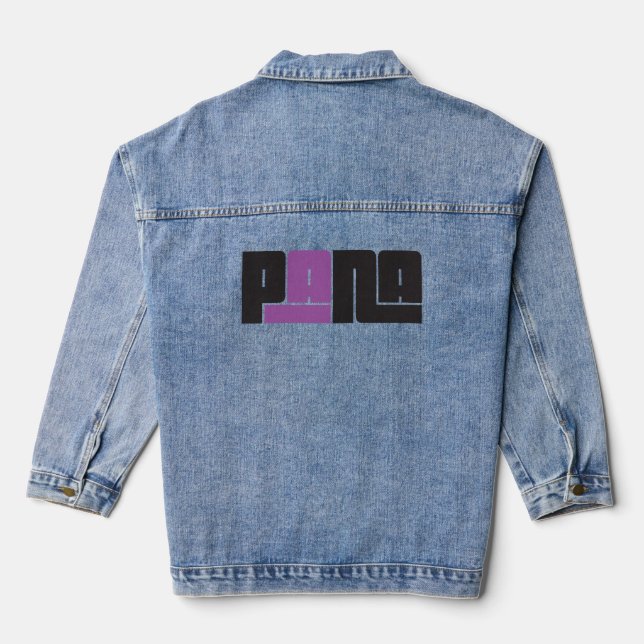 Pana Jeansjacke (Rückseite)