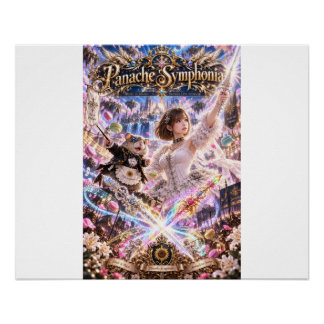 Panacher Symphonia MIKA und Chibi-Sensei Poster